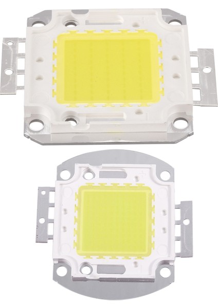 Yüksek Güçlü 50W LED Çip Ampul Lambası Diy Beyaz 3800LM 6500K &amp LED Çip 100W 7500LM Beyaz Ampul Lambası Spot Işığı (Yurt Dışından)