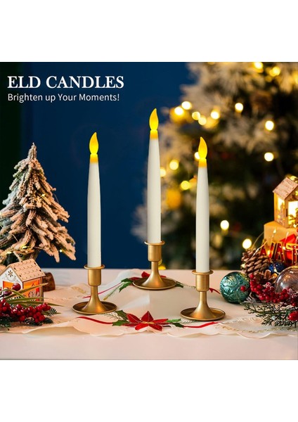 Asma Alevsiz Mumlar Asma Alevsiz Konik Mumlar LED Mumlar Sıcak Işık Noel Mumları Beyaz A (Yurt Dışından) indirimleri