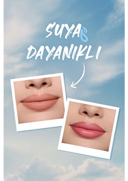 Suya Dayanıklı Dudak Kalemi 243 Hot Cocoa 1.14 gr Yoğun Renkli ve Pürüzsüz Sürüm