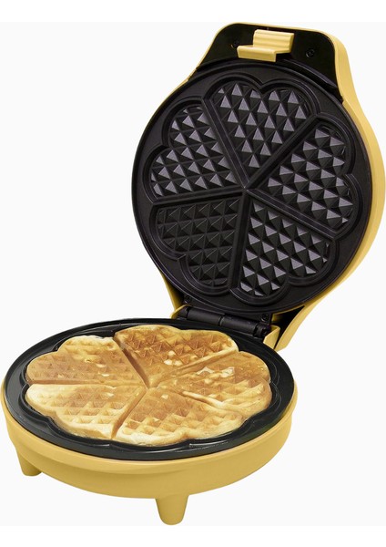 Retro Kalp Şeklinde Waffle Makinesi 700 W fiyatları