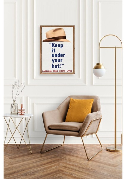 Motto Ahşap Çerçeveli Tablo 30 x 42 fiyatları