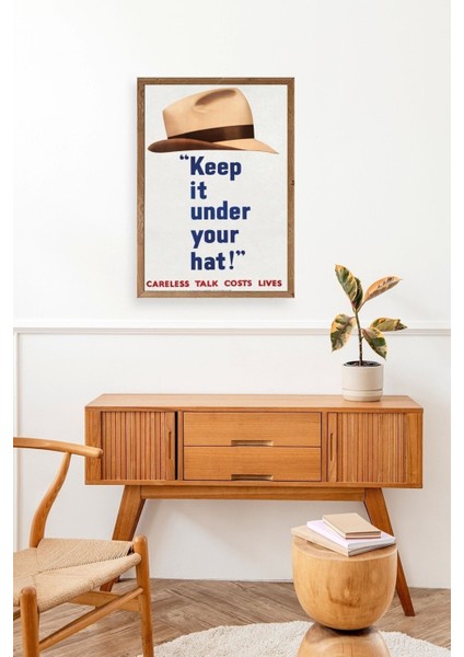 Motto Ahşap Çerçeveli Tablo 30 x 42 modelleri