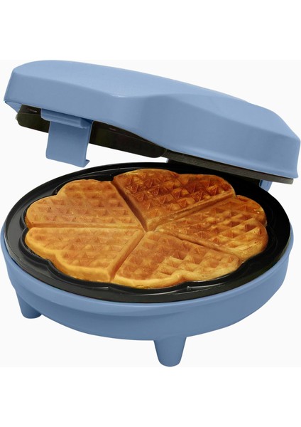 Retro Kalp Şeklinde Waffle Makinesi 700 W