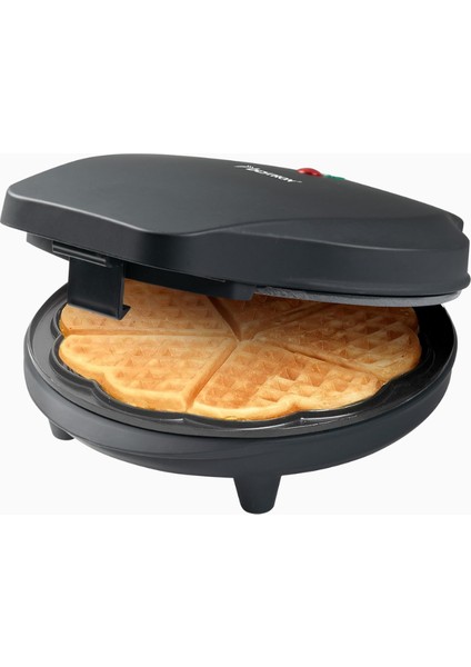 Retro Kalp Şeklinde Waffle Makinesi 700 W