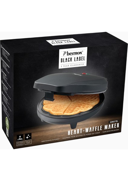 Retro Kalp Şeklinde Waffle Makinesi 700 W fiyatları