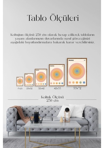 Bauhaus Ahşap Çerçeveli Tablo 30 x 42 indirimleri