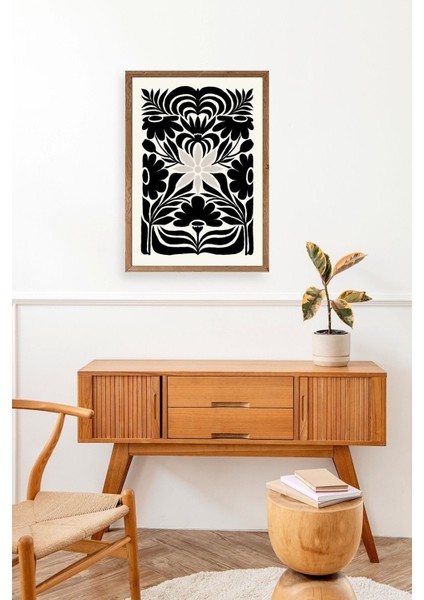 Desen Ahşap Çerçeveli Tablo 30 x 42 modelleri