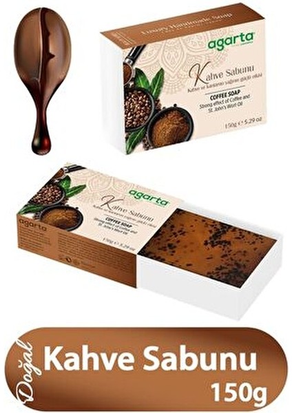 Doğal El Yapımı Kahve Sabunu 150 gr Doğal Malzemelerle Zenginleştirilmiş Cilt Bakımı modelleri