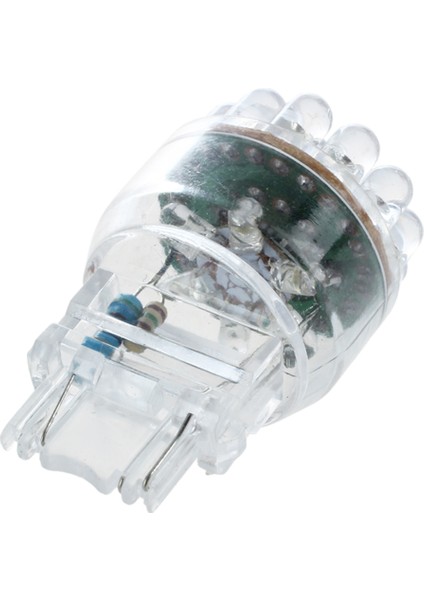 2x T25 3157 3057 W21/5W Beyaz Araba 24 Smd LED Durdurma Kuyruk Fren Ampul Lambası 12V (Yurt Dışından) fırsatları