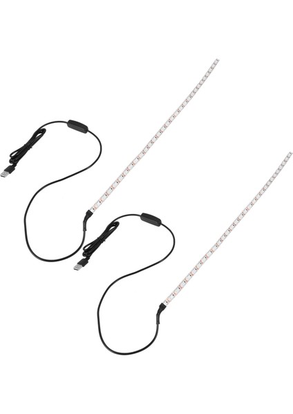 2x Uvc Germisidal Dezenfeksiyon Işık Çubuğu 5V Bakterisidal Lamba Akarları Işık Şeritleri LED Şerit Işık 50X1CM (Yurt Dışından)