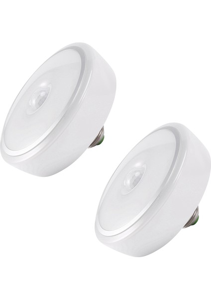 2x 15W Hareket Sensörü Ampul - Süper Parlak Hareketli Aktif LED Ampul Hareketli Pir Kızılötesi Sensör (Yurt Dışından)
