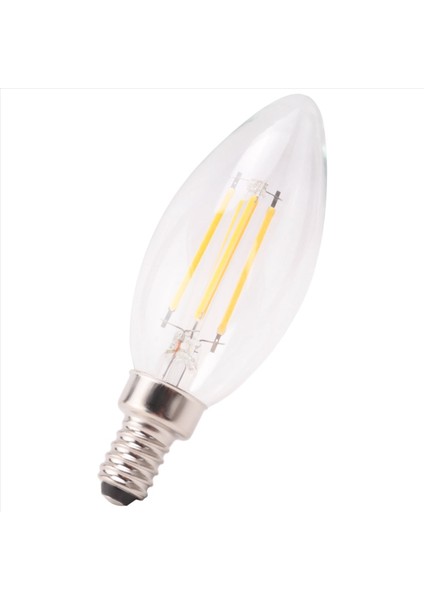 Dimmabable E12 4W Cob Cob Edison Mum Flame Filament LED Ampul Lambası 10*3 5cm (Yurt Dışından) fiyatları