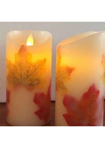 LED Mum Işıkları Akçaağaç Simülasyon Salıncak Şükran Noel Otel Dekorasyonu Mum Işıkları (Yurt Dışından) indirimleri