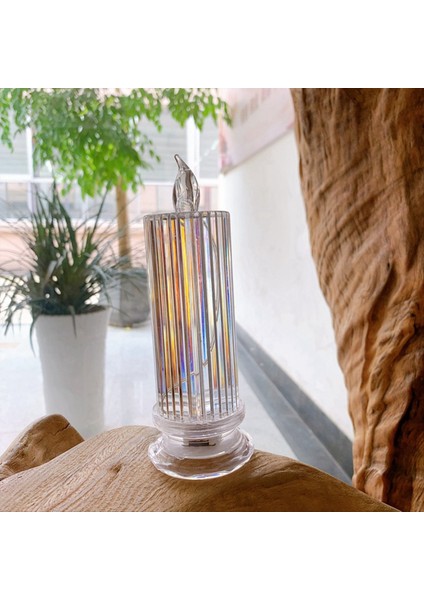 LED Flameless Mum Yeniden Kullanılabilir Plastik Mum Lambası Düğün Için Tealight-Night Işıkları Sevgililer Günü Noel Dekorları D (Yurt Dışından) indirimleri