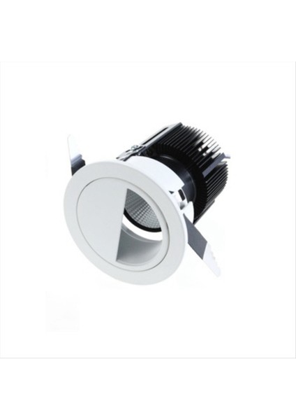 LED Flush Montajlı Tavan Işığı 7W Tavan Anti-Gazle Tavan Gömülü Işıklar Yüksek Geçfim Düz Spist Işığı 6000K (Yurt Dışından)