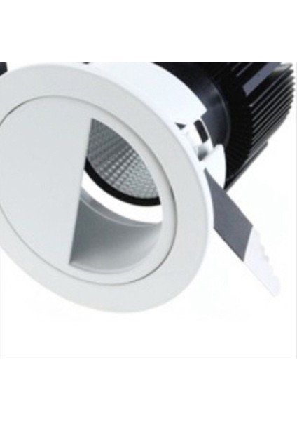 LED Flush Montajlı Tavan Işığı 7W Tavan Anti-Gazle Tavan Gömülü Işıklar Yüksek Geçfim Düz Spist Işığı 6000K (Yurt Dışından) indirimleri