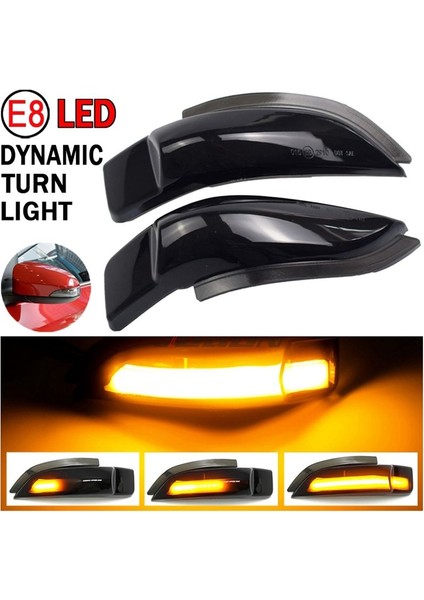 Toyota Corolla Camry Prius Vios Için LED Dinamik Dönüş Sinyali Göstergesi Işık Akış Işık Araç (Yurt Dışından) indirimleri