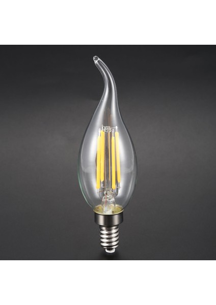 Dimmabable E12 4W Cob Cob Edison Mum Flame Filament LED Ampul Lambası 12 5*3 5cm (Yurt Dışından) fiyatları