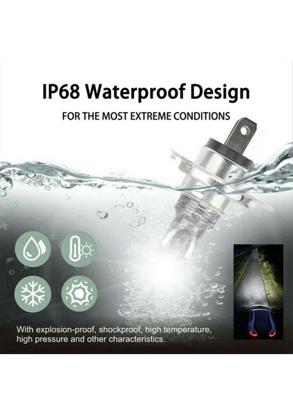 2pcs Ön Sis Kanbus Ampul H7 12SMD LED Sis Lambası Ampul Dönüşümü 1000LM 6000K Beyaz Işık Ampulü (Yurt Dışından)