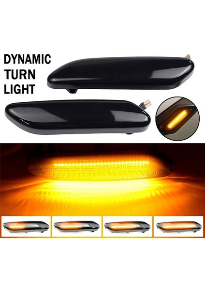 Çamurluk Yan Işık LED Side Turning Dinamik Işık Akış Sinyali Işık Dönüş Işık Araç Bmw Mini R60 R61 (Yurt Dışından) fırsatları