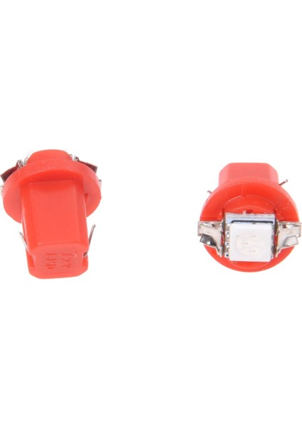 20X T5 B8 5d Araba Gösterge 5050 1smd LED Kapalı Kaydak Kayısı Yan Ampul Kırmızısı (Yurt Dışından) modelleri