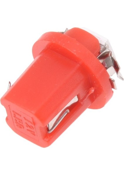 20X T5 B8 5d Araba Gösterge 5050 1smd LED Kapalı Kaydak Kayısı Yan Ampul Kırmızısı (Yurt Dışından) indirimleri