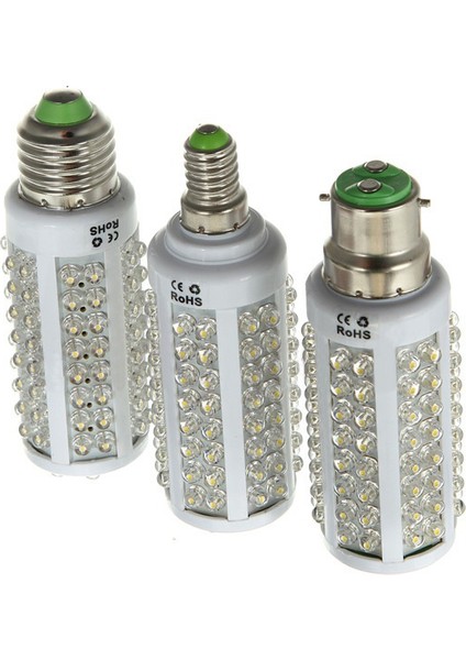 2pcs E14 7W 220V 108 LED Saf Beyaz Yüksek Güçlü Mısır Mısır Spot Işık Lamba Ampul (Yurt Dışından) modelleri