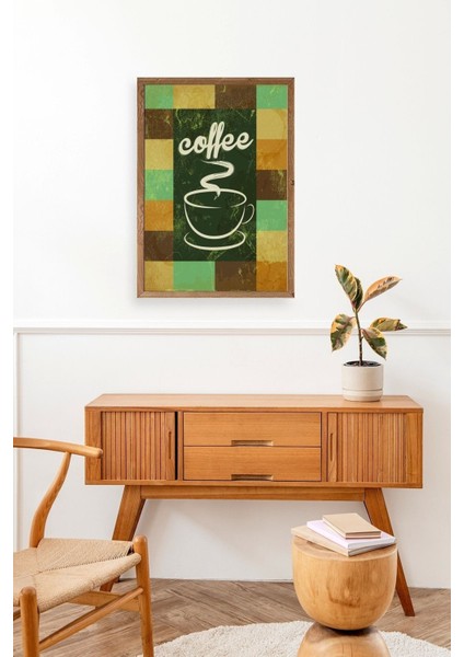 Kahve Ahşap Çerçeveli Tablo 50 x 70 modelleri