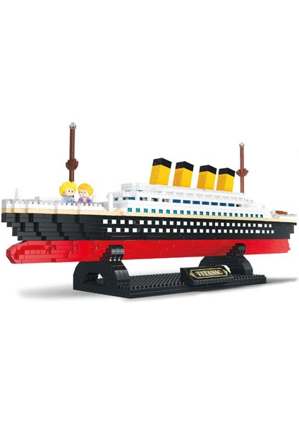 1510 Parçalı 2 Figürlü Titanic Yapım Seti 35CM. – Detaylı Gemi Maketi – Çocuk ve Yetişkin Blok Oyuncağı fiyatları