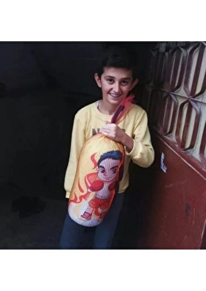 Çocuk Boks Kum Torbası 45 cm Eldiven Dahil 2-6 Yaş İçin Eğlenceli ve Öğretici Oyun Aracı modelleri