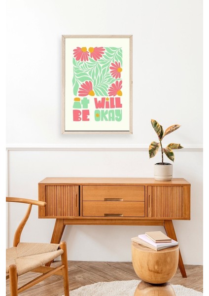 Motto Ahşap Çerçeveli Tablo 17 x 23 fiyatları