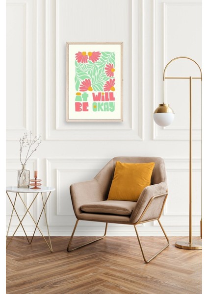 Motto Ahşap Çerçeveli Tablo 17 x 23 modelleri