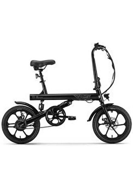 1s Küçük Boy Elektrikli Bisiklet 16 inç 7 Vites Katlanabilir Tasarım fiyatları