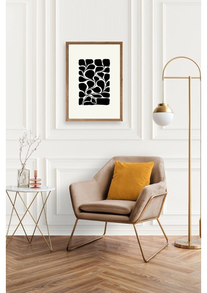 Desen Ahşap Çerçeveli Tablo 30 x 42 fiyatları