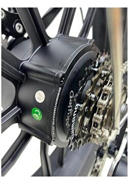 Robusto Elektrikli Bisiklet - 20 inç Katlanabilen Şehir Bisikleti 6 Vites