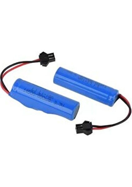 3.7V 14500 Li-On 2 Adet Siyah Soketli Şarjlı Oyuncak Pili 900 mAh Yüksek Performans fiyatları