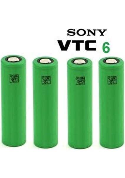 Vtc6 18650 3000 mAh 3.7V Li-Ion Şarjlı Pil 5'li Yüksek Performanslı fiyatları