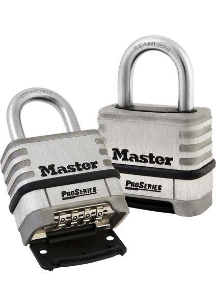 Asma Kilit, Proseries® Paslanmaz Çelik Asma Kilit, Yüksek Güvenlik Kilidi, Sıfırlanabili modelleri
