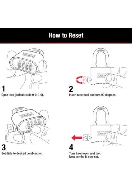 Pirinç Şifreli Kilit, Dış Mekan Çiti Veya Kulübe Için Kapı Kilidi, Genişletilmiş 2-1/4-I indirimleri