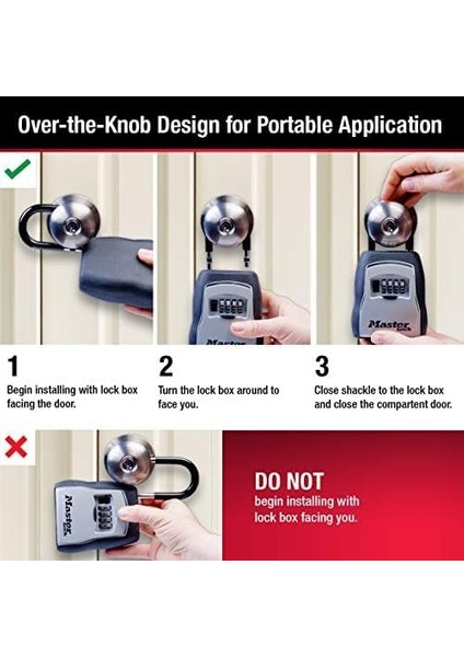 Tuş Kilidi Kutusu, Ev Anahtarları Için Dış Mekan Kilit Kutusu, Şifreli Kilitli Anahtar K indirimleri
