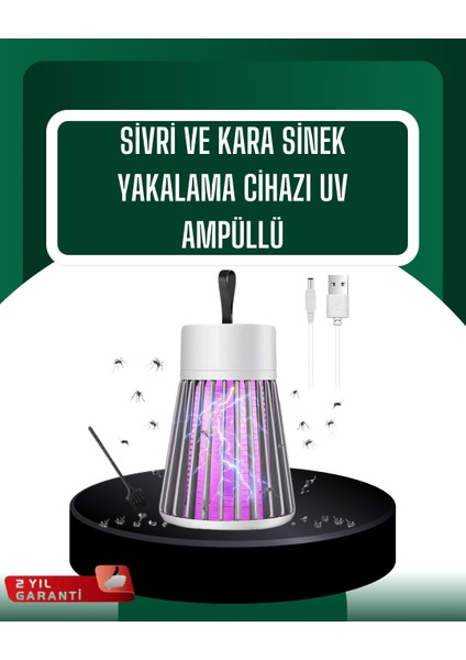 Kamp ve Bahçe Için Şarjlı Böcek Kovucu Lamba