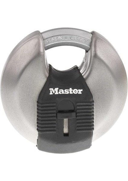 M50XD Magnum Ağır Hizmet Paslanmaz Çelik Discus Asma Kilit, Anahtarlı, Gümüş