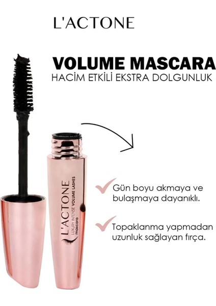 Hacim Etkili Luxury Intense Volume Maskara - 1 Adet Oje Hediyeli