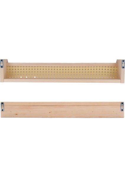 Ahşap Montessori Hazeran 2'li Çocuk Odası Duvar Rafı, Kitaplık fırsatları