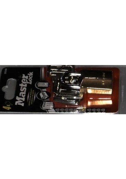 2930EURD Ekstra Kalın Prinç Anahtar Asma Kilit, Altın, 5,4 x 3 x 1,4 cm indirimleri