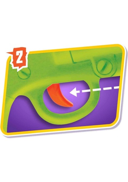 Bfs Zombie Hunter 9 Mermili Sünger Dart Atan Silah 31 cm modelleri