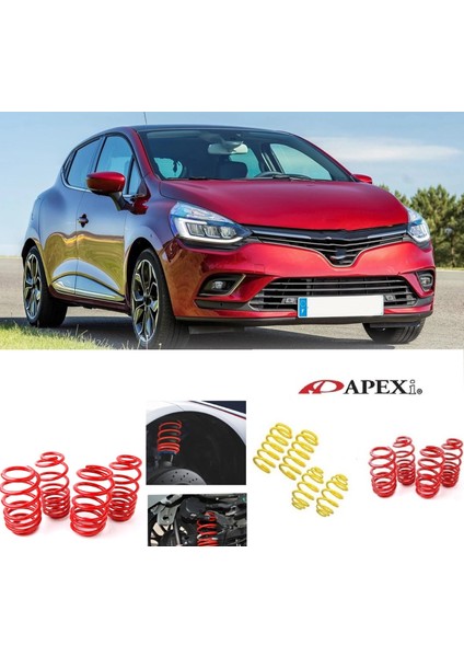 Renault Clio 4 2016-2020 Apexi 4.5 cm Helezon Spor Yay