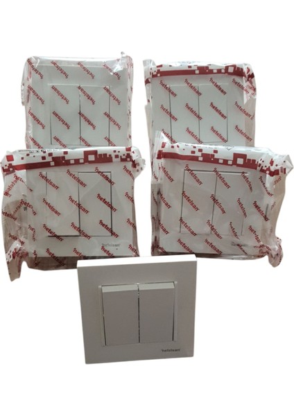 Byobu Komütatör 5 Adet (Beyaz)