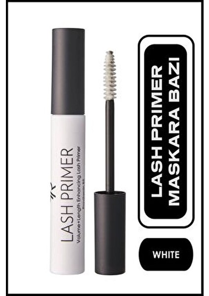 Lash Primer Beyaz Maskara Bazı Uzatma Etkili Büyük Boy Kirpik Bakımı fiyatları