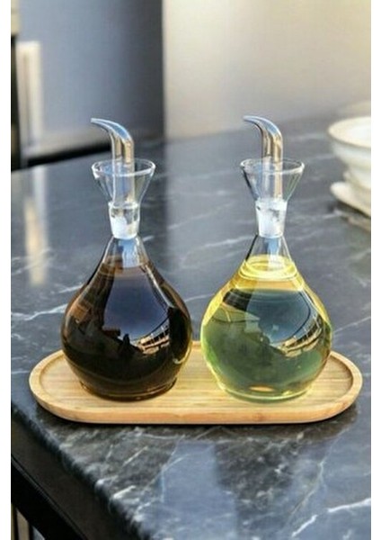 2 900 ml Borosiklat Cam Yağdanlık ve Altlık Cam Kapaklı Ergonomik Kullanım İçin Şık Tasarım fırsatları